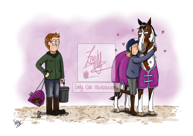 'First Love' Mounted Giclée Art Print - Image 2