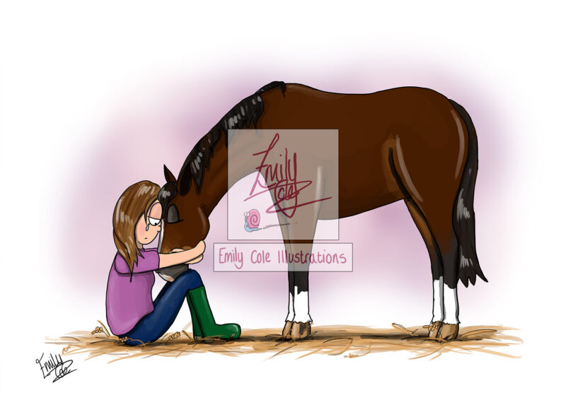'I'm Here' Mounted Giclée Art Print - Image 2