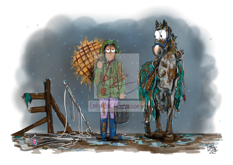 ‘Oh Winter’ Mounted Giclée Art Print - Image 2