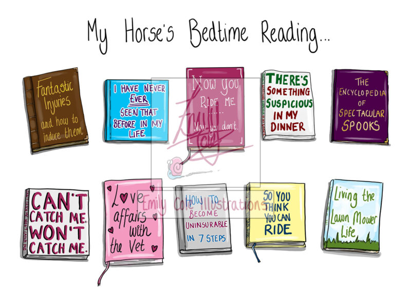 'Bedtime Reading' Greeting Card - Image 2