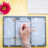 ‘Muddy Paws’ Weekly Desk Planner