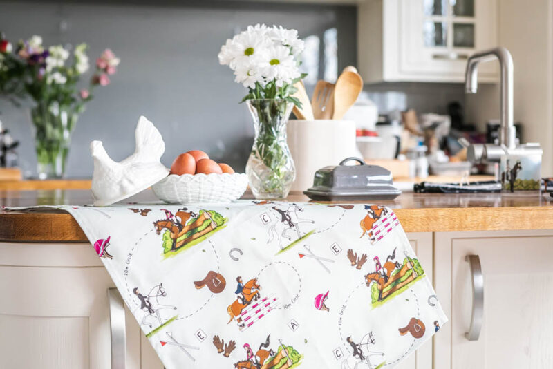 'Eventing' Tea Towel