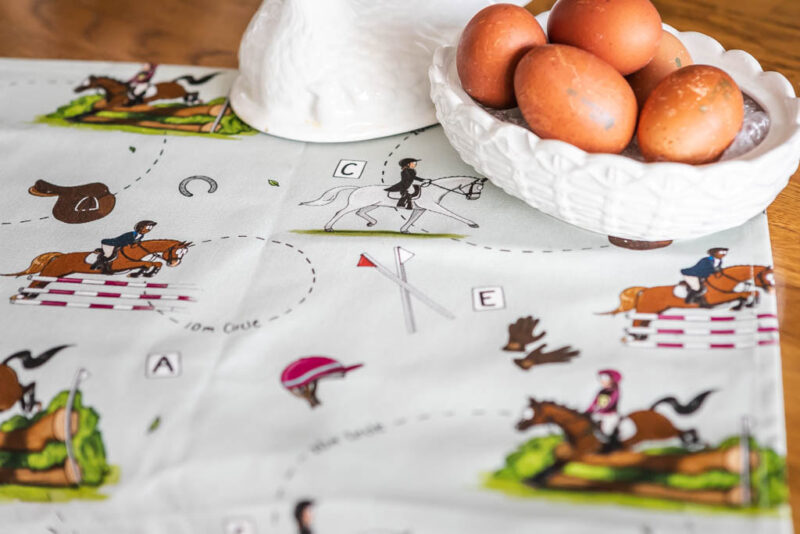 'Eventing' Tea Towel - Image 2