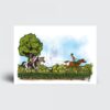 ‘Take off’ Greeting Card