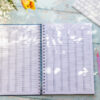 Equine training diary Inside page preview, year look ahead