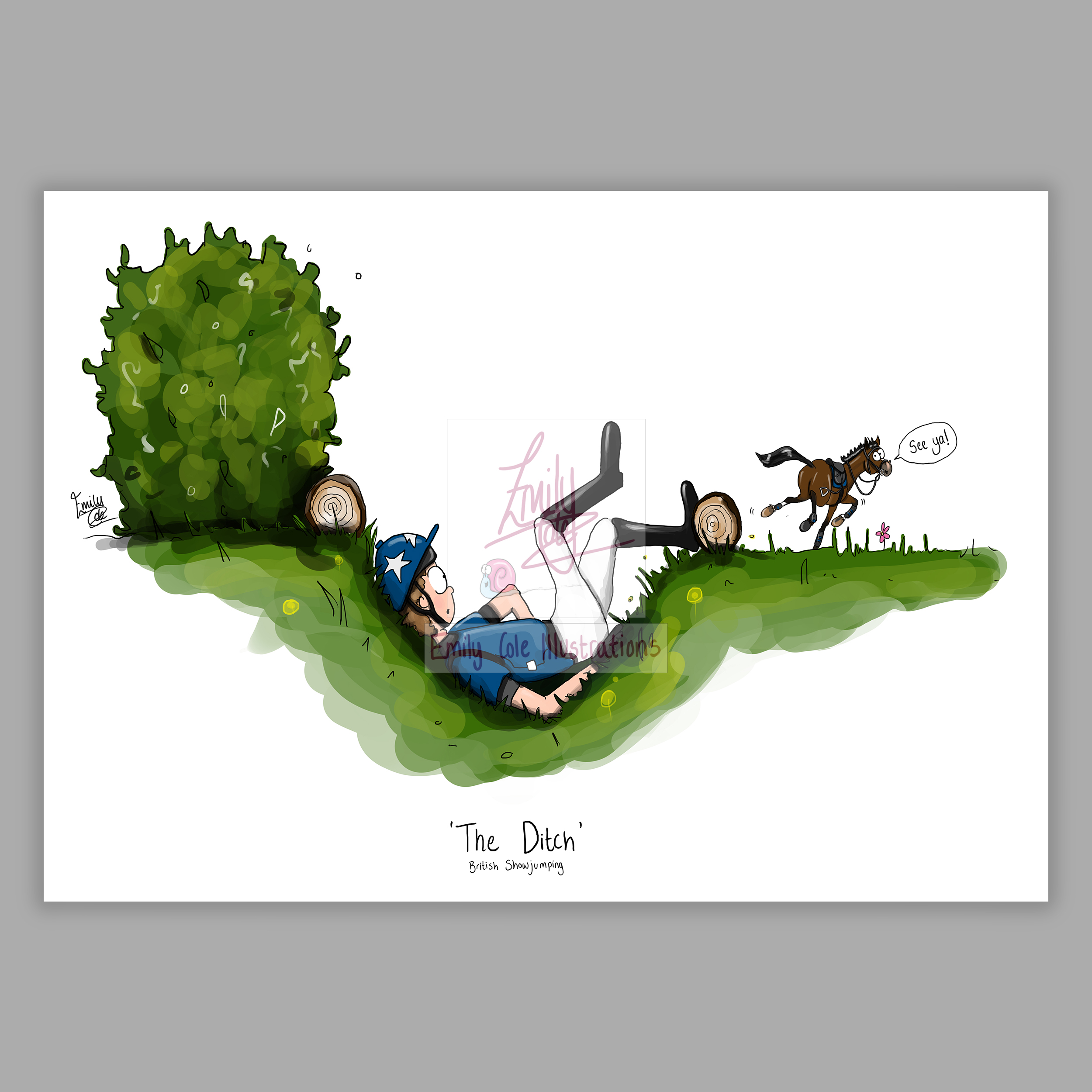 A4 Vintage Print - 'The Cross Country Collection' - Multiple Designs - Image 5