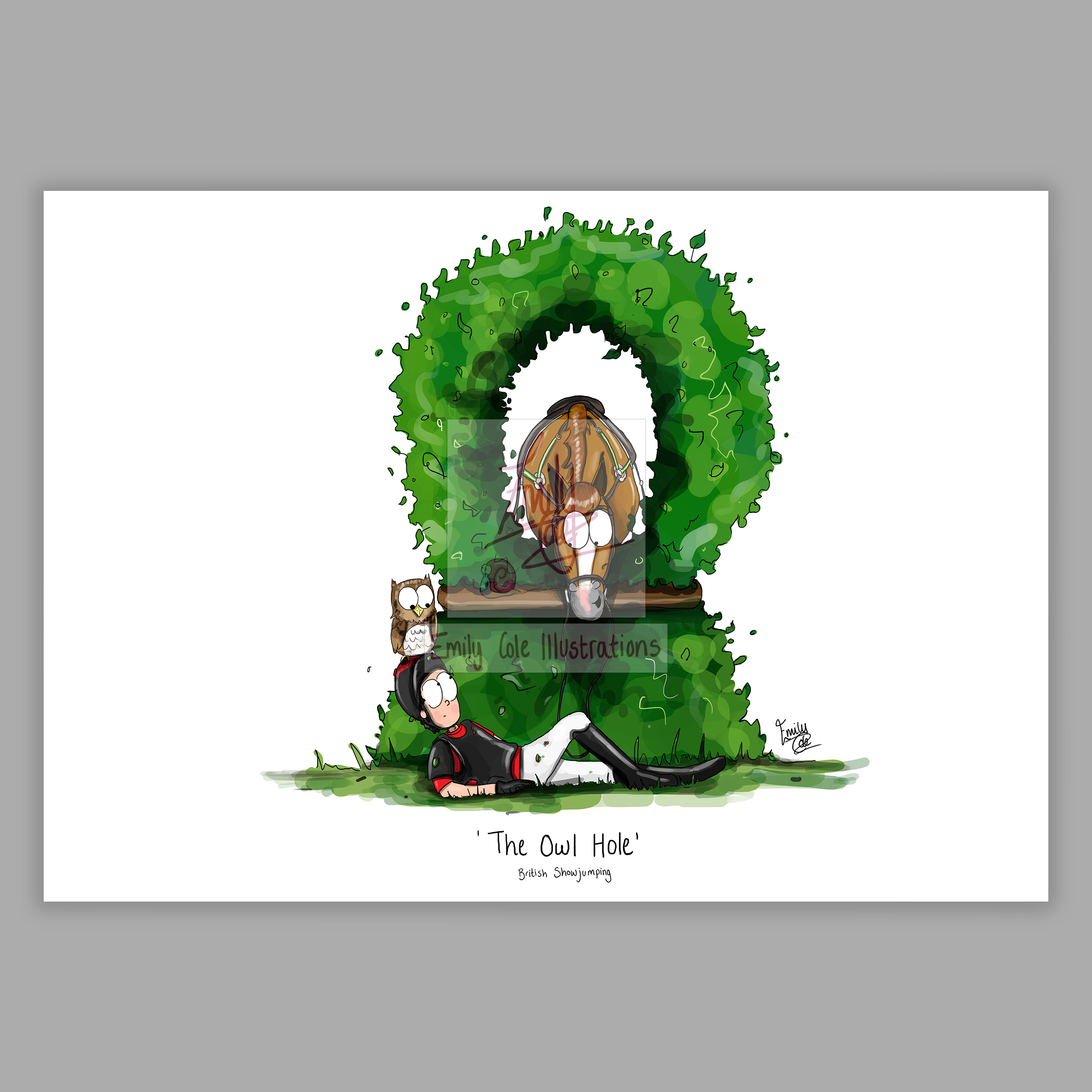 A4 Vintage Print - 'The Cross Country Collection' - Multiple Designs - Image 3
