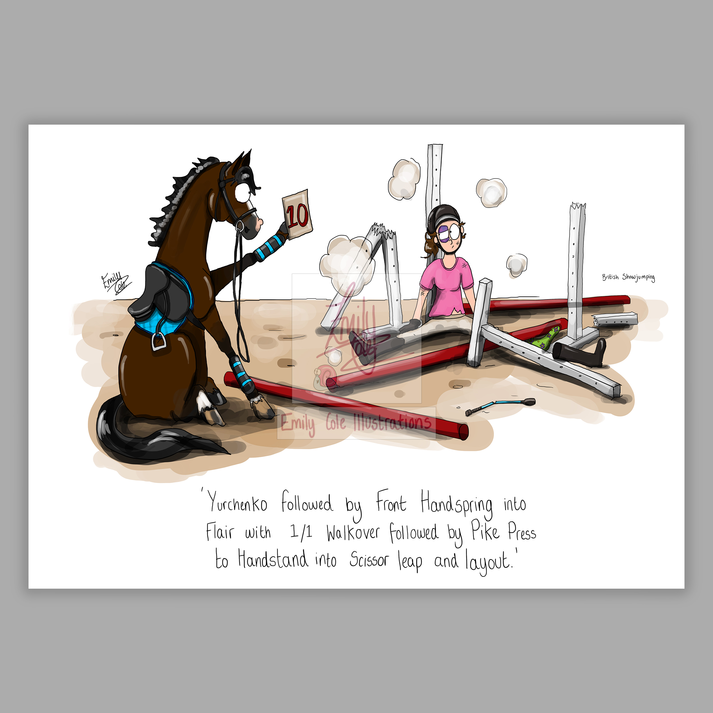 A3 Vintage print - 'Gymnastic Exercises' - Multiple Designs - Image 7