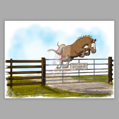 Close the gate picture