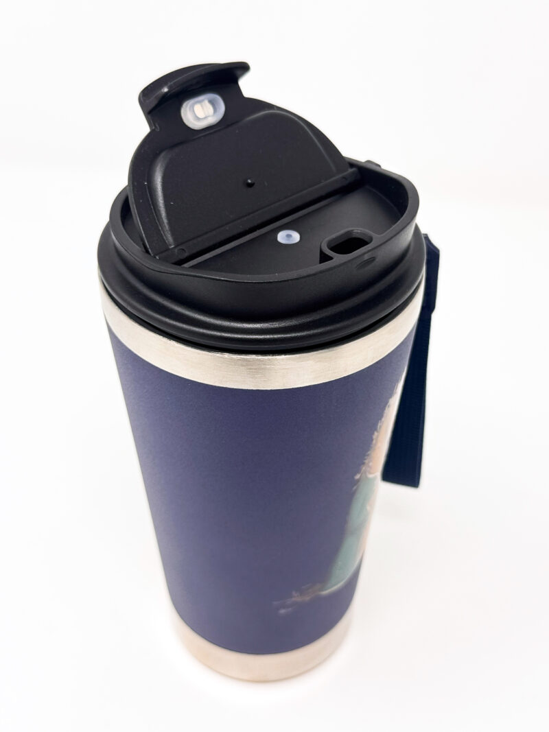 'Not a Morning Pony' Travel Mug - Image 3