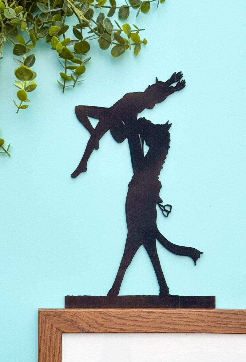 Drop fence funny horse cross country eventing wooden frame topper decoration by emily cole illustrations