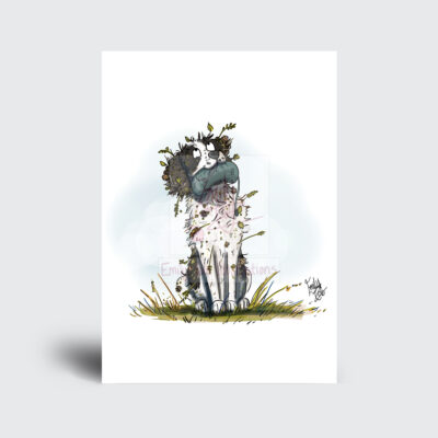 I got it spaniel gundog Greeting Card by Emily Cole Illustrations