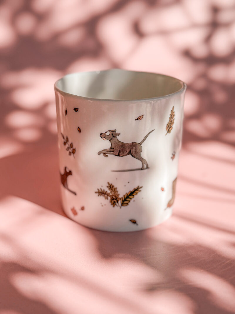 'Black Labrador' Fine Bone China Mug - Image 8
