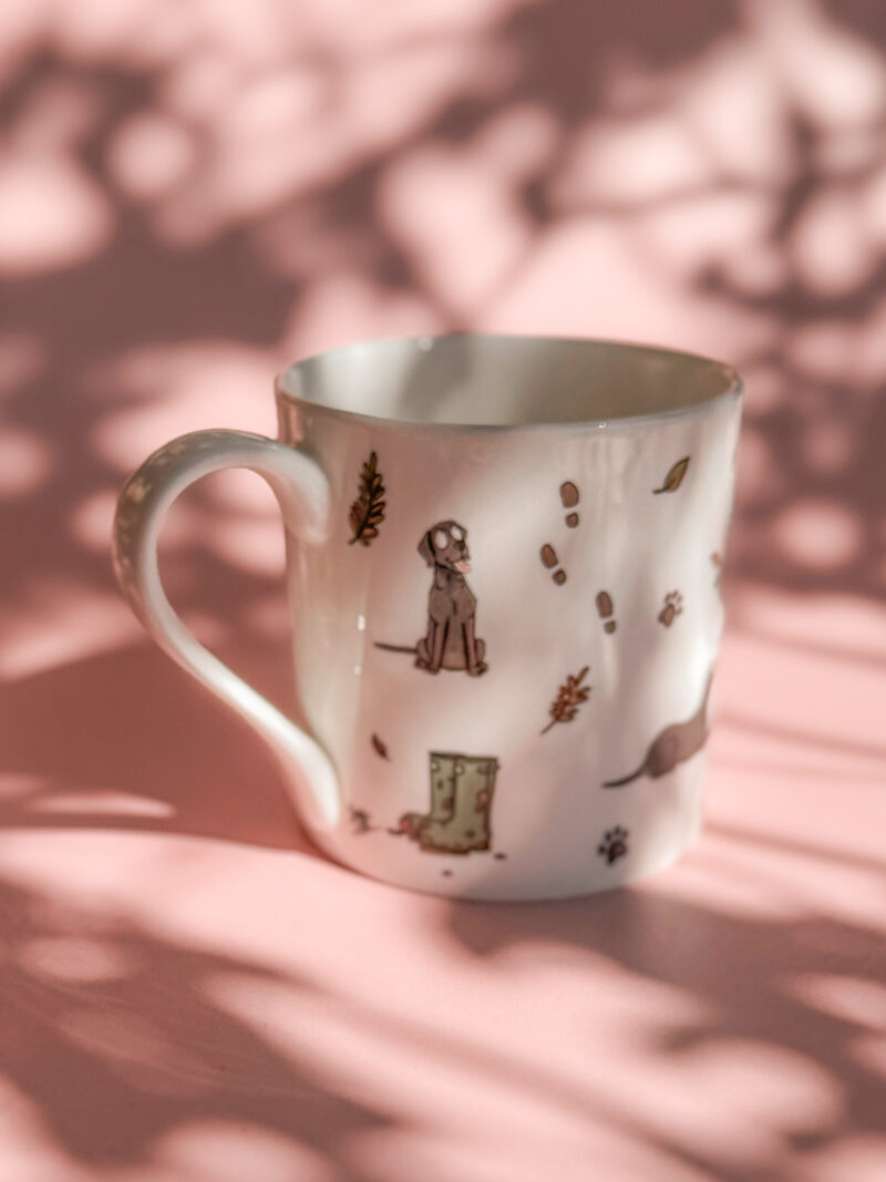 'Black Labrador' Fine Bone China Mug - Image 9