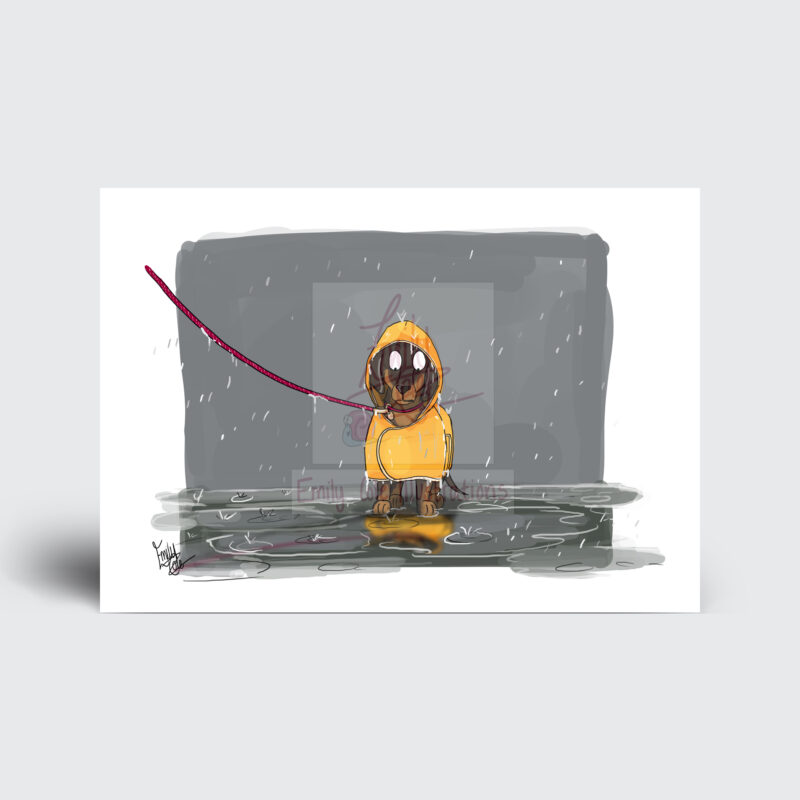 'Come Rain Or Shine' Greeting Card