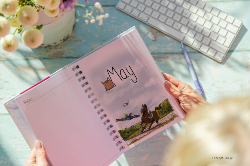 *PRE-ORDER* 2027 A5 Ringbound Diary - Image 3