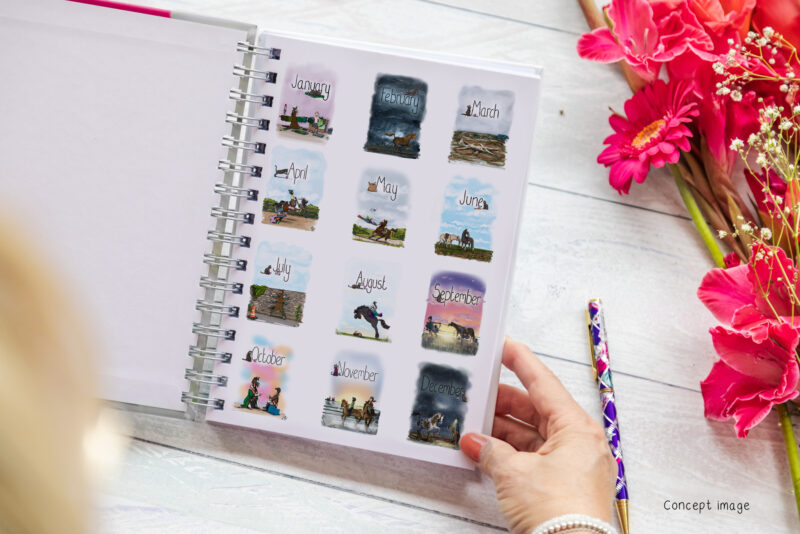 *PRE-ORDER* 2027 A5 Ringbound Diary - Image 4
