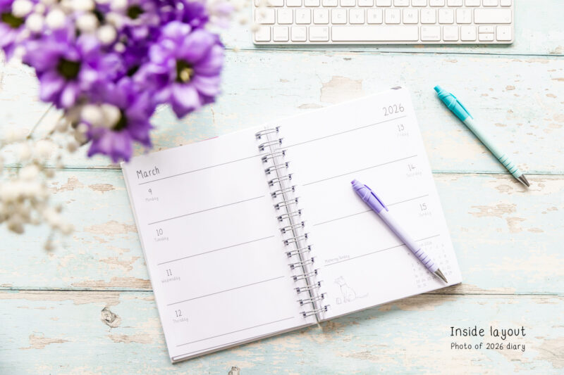 *PRE-ORDER* 2027 A5 Ringbound Diary - Image 5
