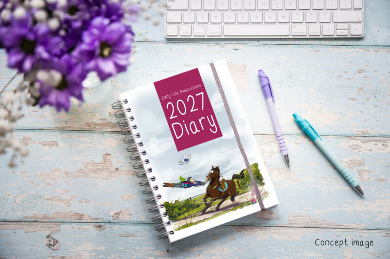 *PRE-ORDER* 2027 A5 Ringbound Diary