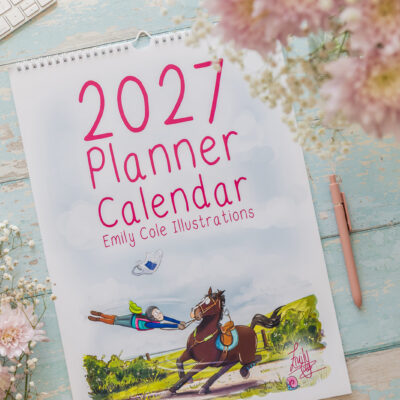 Emily Cole Illustrations large family planner calendar 2027