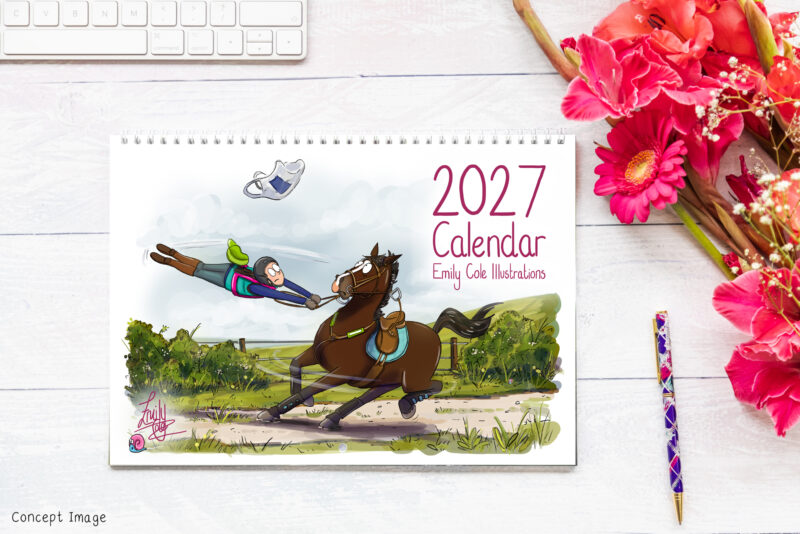 *PRE-ORDER* 2027 Wall Calendar