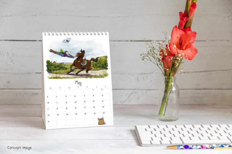 *PRE-ORDER* 2027 Desk Calendar - Image 2