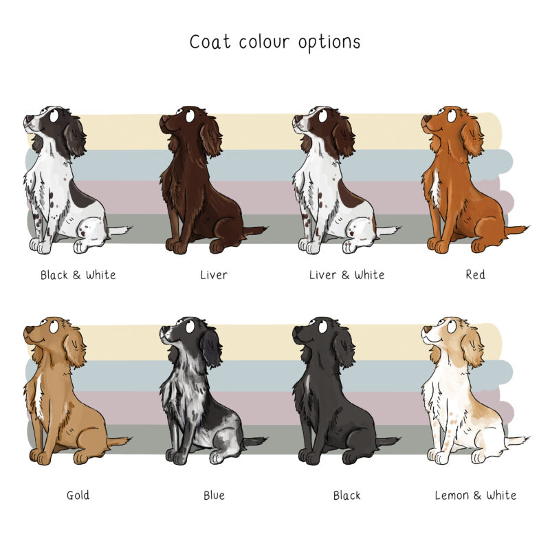 * COMING SOON* Personalised Spaniel Print - Image 2